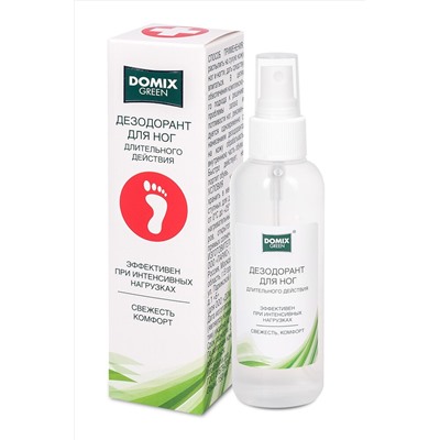 Domix Green Дезодорант для ног длительного действия (спрей), 150 мл KRISTALLER, 1106774