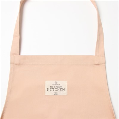 Фартук «Этель» Kitchen, бежевый, 60×70 см, саржа, 100% хлопок