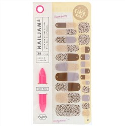 Vika Nailjam, Гелевые полоски для ногтей для ногтей на руках и ногах, Режим для дамы, 38 полосок