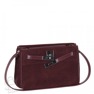 Сумка женская кожаная 6463BDAA wine red Baidou