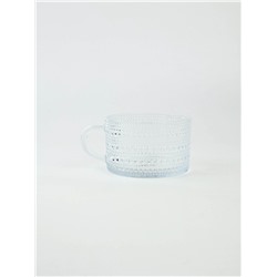 Кружка новогодняя стеклянная «Тепла и уюта», 450 мл, с крышкой