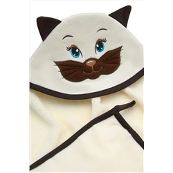 Детская полотенце накидка велюровая 90х100 НАТАЛИ, 1035170