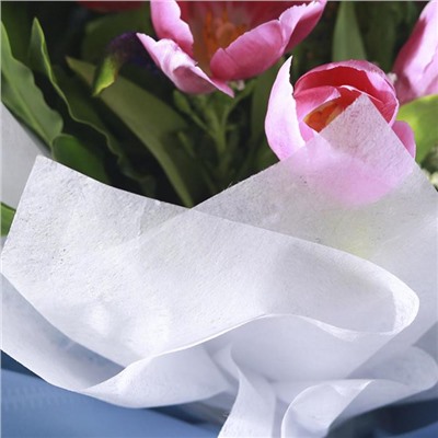 Фетр для упаковок и поделок, однотонный, светло - розовый, 50 см × 15 м