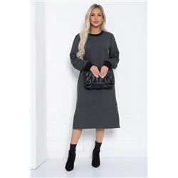 Платье Нирвана (графит) П12416-9