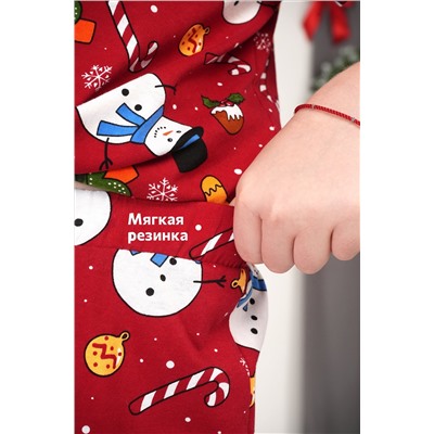 Детская новогодняя пижама Happyfox