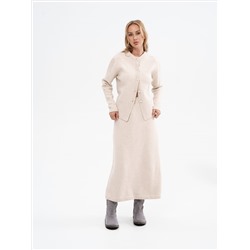 Казаки женские серые на меху, войлок