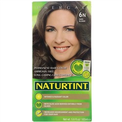 Naturtint, Перманентная краска для волос, 6N, светло-русый, 5.6 жидких унций (165 мл)
