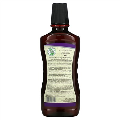 Nature's Answer, Полосание для рта с эфирными маслами, мята и ваниль, 16 ж. унц.