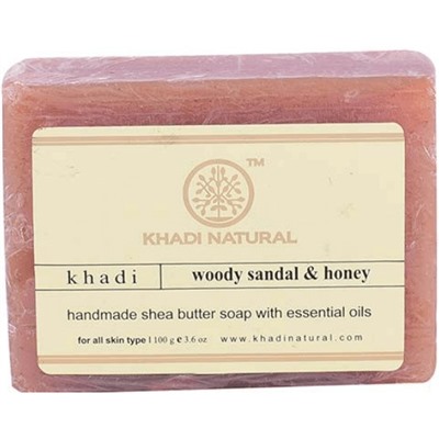 Khadi Natural Мыло "Сандаловое дерево и Мёд" 100 г