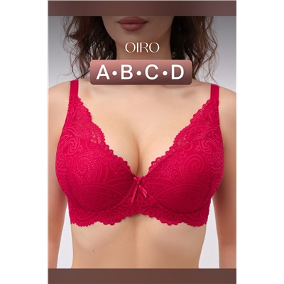 Бюстгальтер кружевной OIRO с пуш-ап ALICE 1032 НАТАЛИ, 1199659