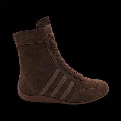 Ботинки из натуральной кожи P-MR22-3 коричневые