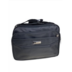 Сумка мужская  текстильная, цвет  черный