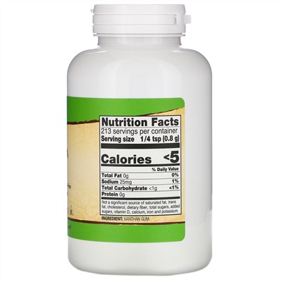 Now Foods, Real Food, ксантановая камедь, 170 г (6 унций)