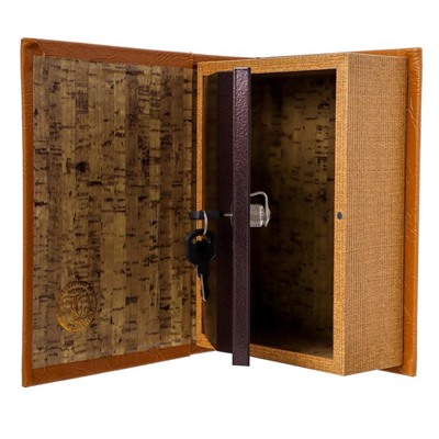 Шкатулка книга - сейф «Как стать богатым», 22×16×7