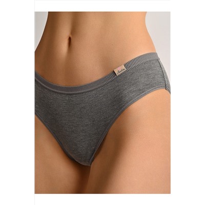 Женские трусы из вискозы в рубчик INDEFINI, 1235507