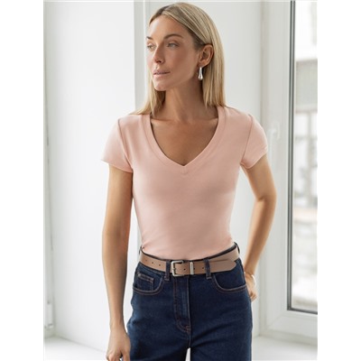 VILATTE Футболка D49.126