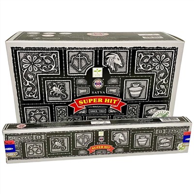 SATYA Бангалор Ароматические палочки Super Hit 100 г х 12 уп.