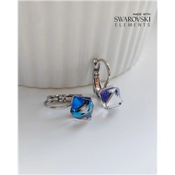 Серьги с кристаллами Swarovski