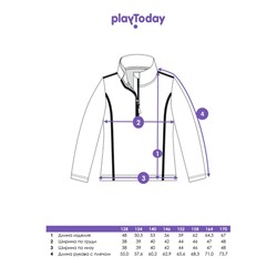 Куртка трикотажная для девочек