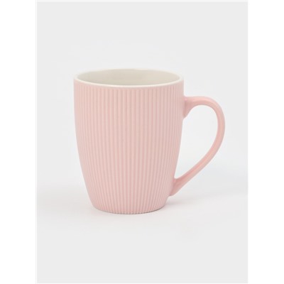 Кружки «Линии», набор 4 шт., 386 мл, 12×9×10 см, фарфор, разноцветные