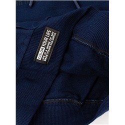 6860 т/син Толстовка для мальчиков (110-134)