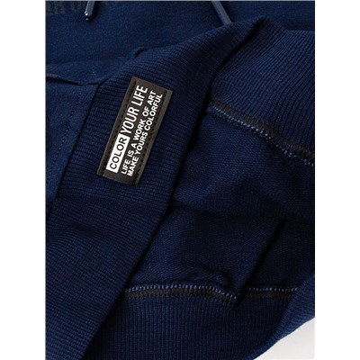 6860 т/син Толстовка для мальчиков (110-134)