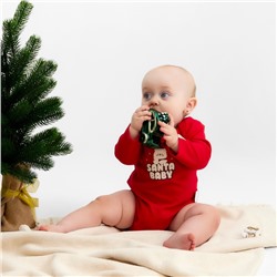 Боди детское «Крошка Я» Santa baby, рост 62-68 см