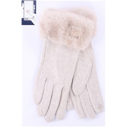 Перчатки жен. Солнце L-4 шерсть/сенсор