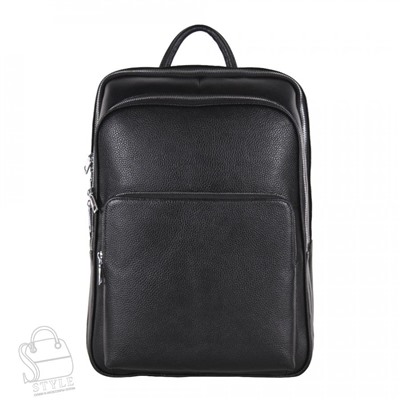 Рюкзак мужской кожаный 131419-37H black Heanbag