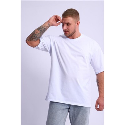 Футболка мужская OVERSIZE 46632 (Белый)