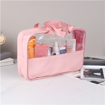 Сумка-органайзер 21х7х12 см / XN-024PN /уп 100/розовый