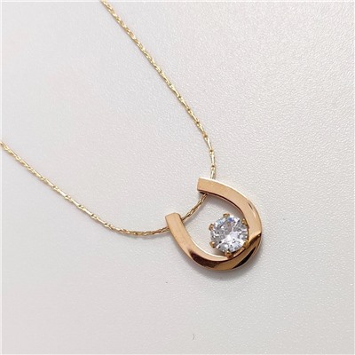 Кулон из стали на цепочке