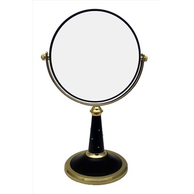 Rama Rose Зеркало косметическое настольное двустороннее K-462, 15 см KRISTALLER, 1136894