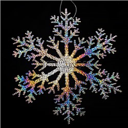 Новогоднее украшение "Снежинка" в пакете