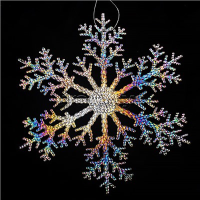 Новогоднее украшение "Снежинка" в пакете