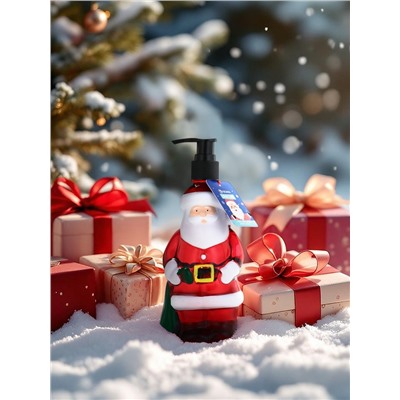 Гель для душа новогодний, 300 мл, аромат зимняя свежесть, Ural Lab