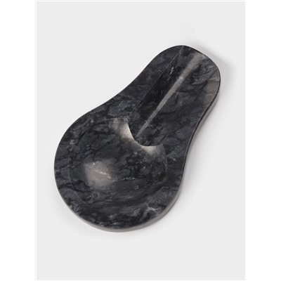 Подставка под ложку Magistro Marble, мрамор, чёрная