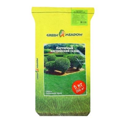 Газон партерный английский Green Meadow, 5 кг
