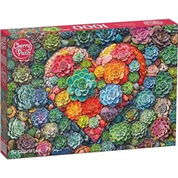 Пазл 1000 "Цветочное сердце"