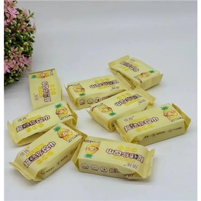 Компактные мини влажные салфетки для рук и лица  младенцев и детей, 8 пачек