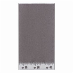 Полотенце махровое Love Life «Winter dream» 50×90 см, серый, 100% хл, 400 г/м²