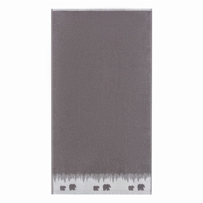 Полотенце махровое Love Life «Winter dream» 50×90 см, серый, 100% хл, 400 г/м²