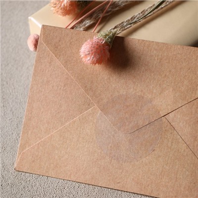 Наклейка прозрачная 5×5 см,300 шт.