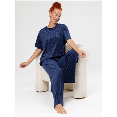 Элнора-Жаккард - костюм синий