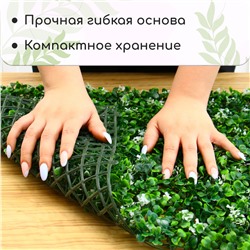 Декоративная панель, 60×40 см, «Белые колокольчики», Greengo