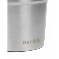 Стакан походный Maclay, 180 мл, нержавеющая сталь, двойное дно
