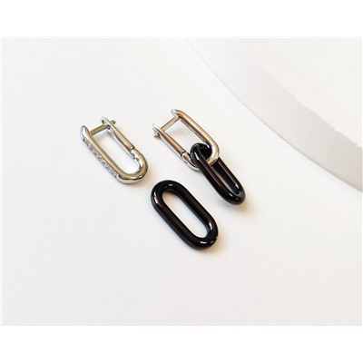 Серьги с керамикой