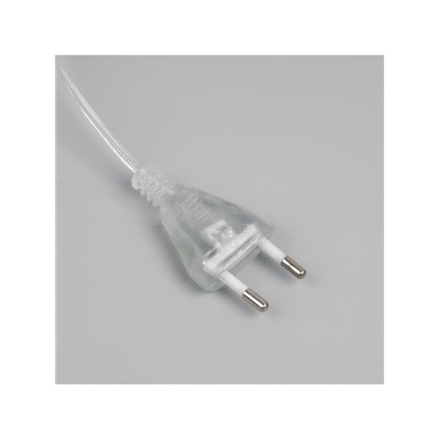 Светодиодная фигура «Серебристые подарки с красной лентой» 15, 20, 25 см, текстиль, металл, 220 В, свечение тёплое белое