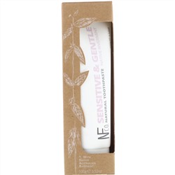 The Natural Family Co., Sensitive & Gentle Natural Toothpaste, Native Rivermint, 3.52 oz (100 g)