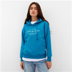 Толстовка женская MIST Peace, размер S, голубая